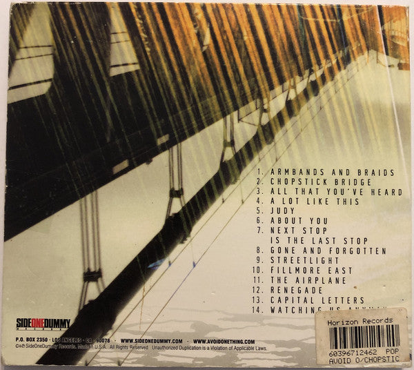 Avoid One Thing : Chopstick Bridge (CD, Album, Enh)