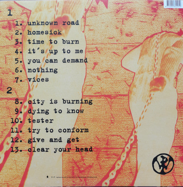 Pennywise : Unknown Road (LP, Album, RE, Ora)