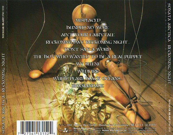 Sonata Arctica : Reckoning Night (CD, Album)