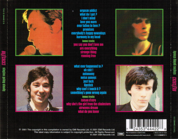 Buzzcocks : Singles Going Steady (CD, Comp, RE, RM, RP)