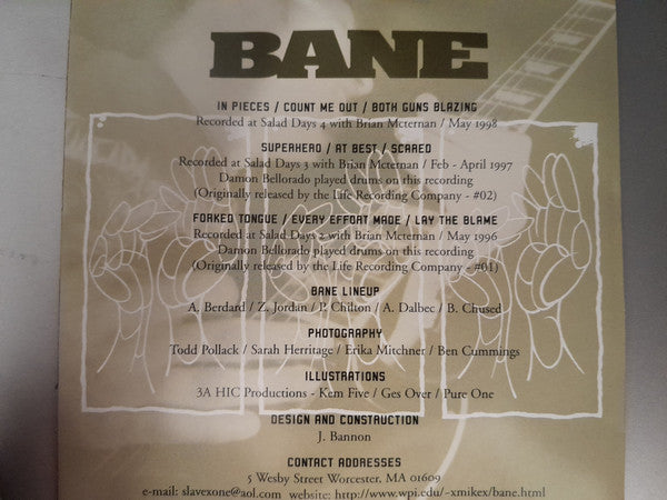 Bane (2) : Holding This Moment (CD, Comp)