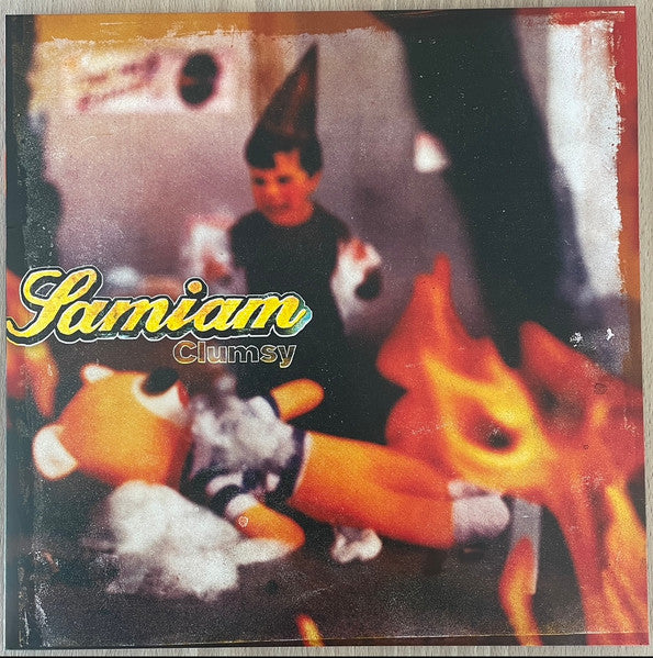 Samiam : Clumsy (LP, Album, RE, Red)