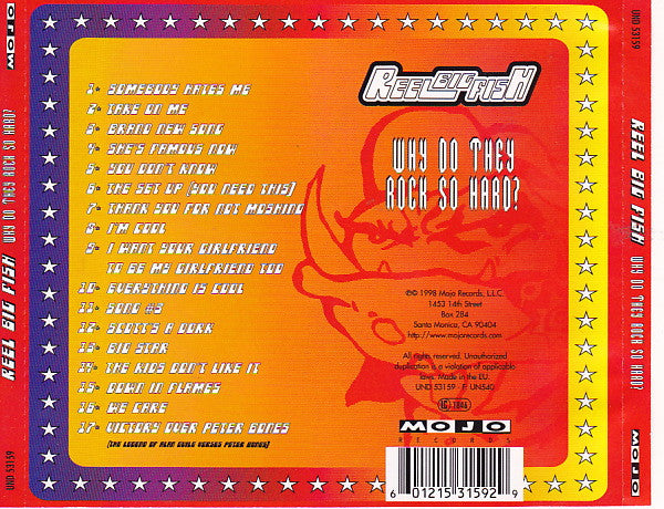 Reel Big Fish : Why Do They Rock So Hard? (CD, Album)