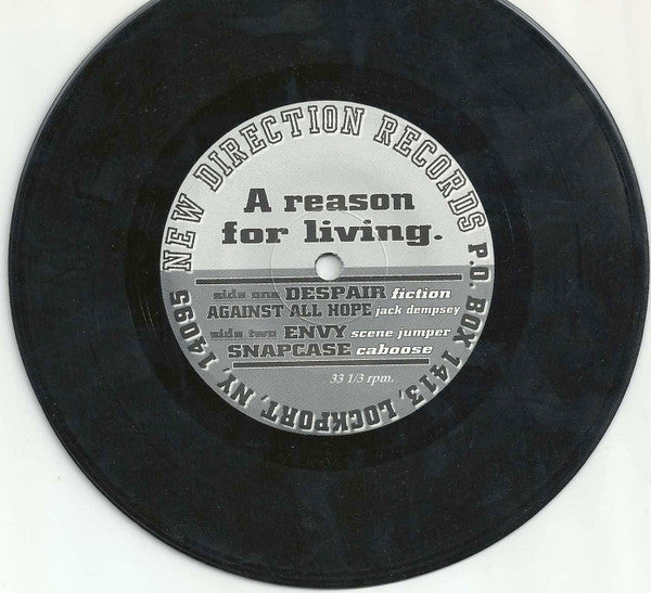 Various : A Reason For Living. (7", Comp)