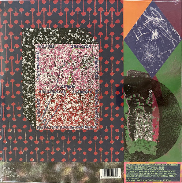 Current Affairs (4) : Off The Tongue (LP, Album, Ltd, Red)
