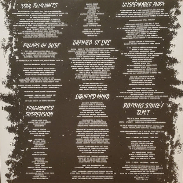 Outer Heaven (2) : Infinite Psychic Depths (LP, Album, Gre)