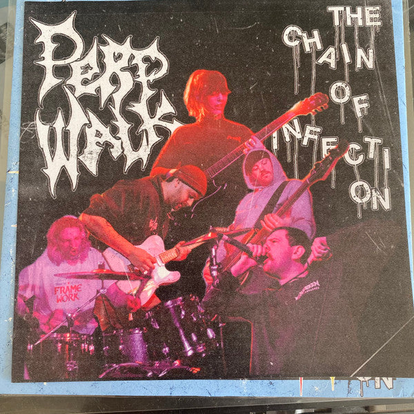 Perp Walk : The Chain Of Infection (7", EP, Pin)