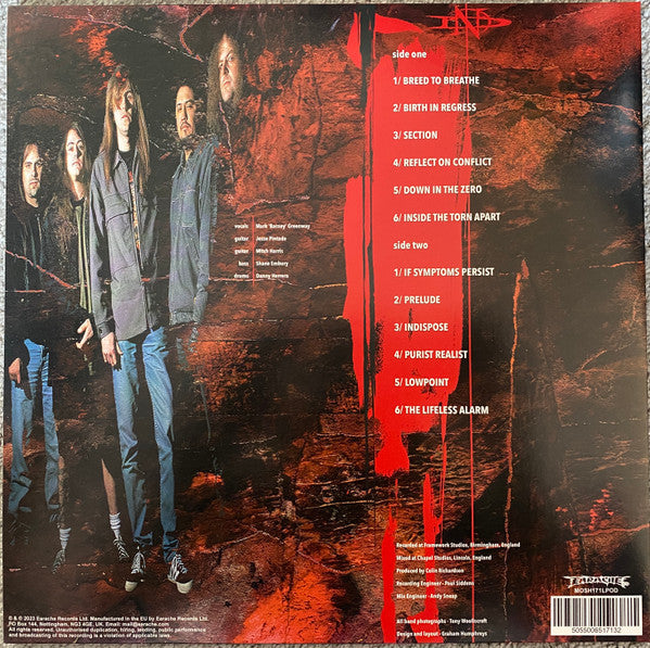 Napalm Death : Inside The Torn Apart (LP, Album, Ltd, Bla)