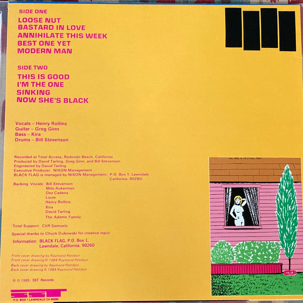Black Flag : Loose Nut (LP, Album, RE)