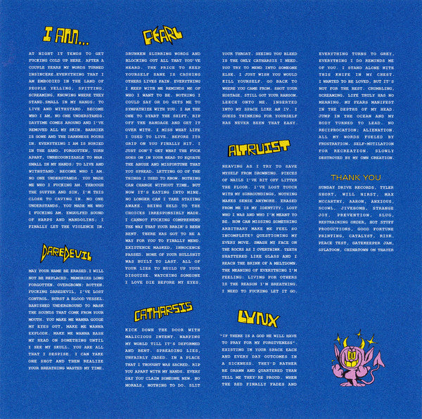Anklebiter (3) : To Live and Withstand (7", EP, Ltd, Tri)