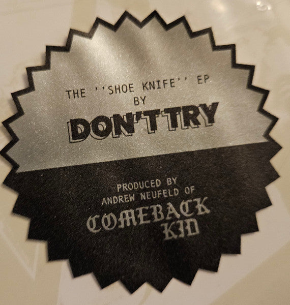 Don't Try (3) : Shoe Knife (12", EP, Num, Uni)