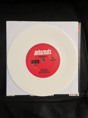 The Hazmats : Skewed View (7", Single, Whi)