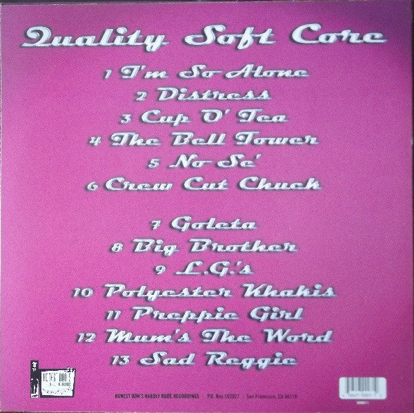 Mad Caddies : Quality Soft Core (LP, Album)