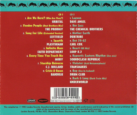 Various : UK Tribal Gathering '95 (2xCD, Comp)
