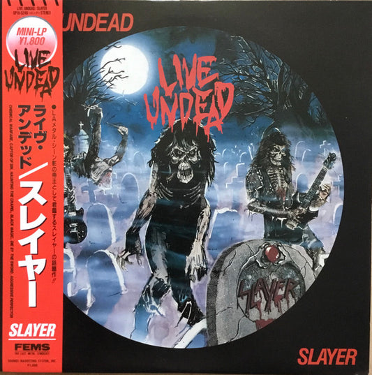Slayer : Live Undead (12", MiniAlbum)