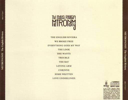 Metronomy : The English Riviera (CD, Album)