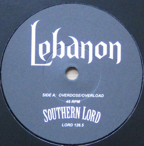Lebanon : Overdose/Overload (7")