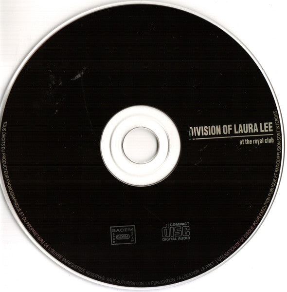 Division Of Laura Lee : At The Royal Club (CD, Comp)