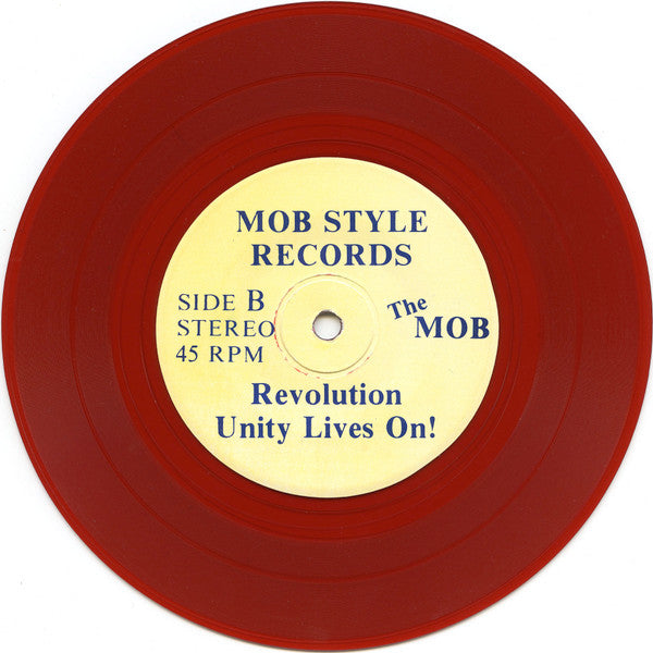 The Mob (5) : Step Forward (7", Red)