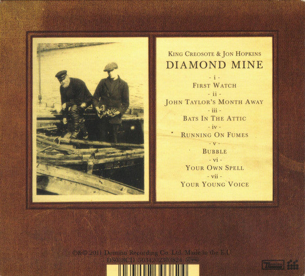 King Creosote & Jon Hopkins : Diamond Mine (CD, Album)