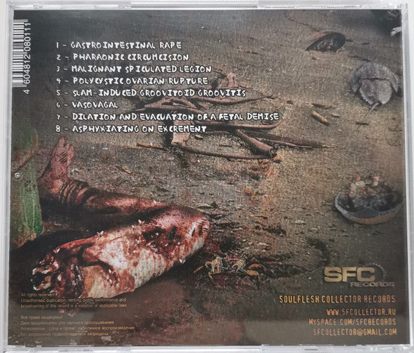 Cerebral Incubation : Asphyxiating On Excrement (CD, Album, RE)