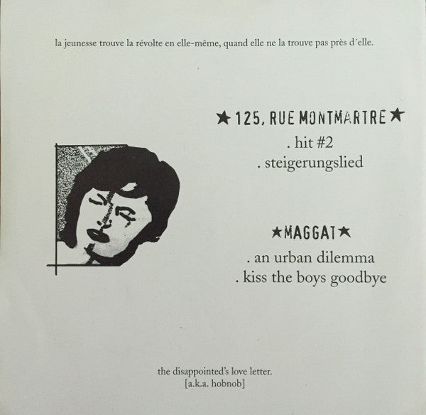 Maggat / 125, Rue Montmartre : Maggat / 125, Rue Montmartre (7")