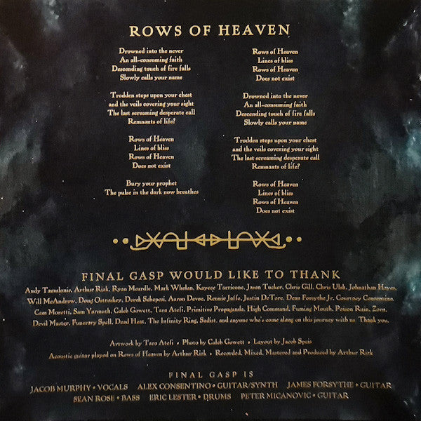 Final Gasp : Mourning Moon (CD, Album)
