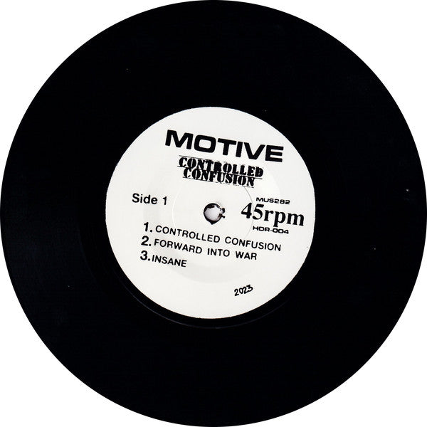 Motive (22) : Controlled Confusion (7", EP)