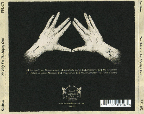 Subrosa (3) : No Help For The Mighty Ones (CD, Album)