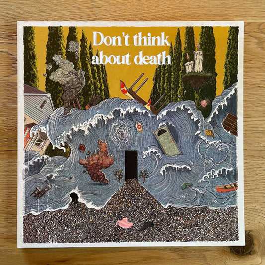 Chalk Hands : Don't Think About Death (LP, Album, Ltd, RP, Fad)