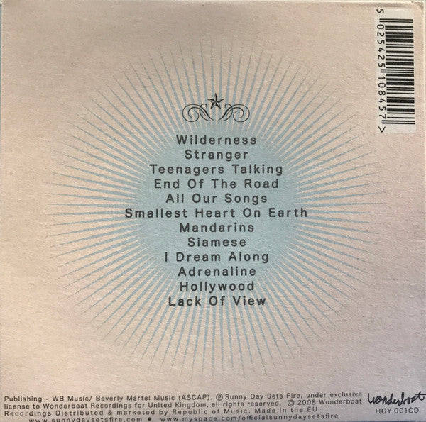 Sunny Day Sets Fire : Summer Palace (CD, Album, Dig)