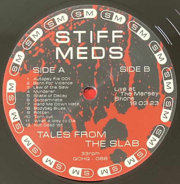 Stiff Meds : Tales From The Slab (LP, Album, dar)