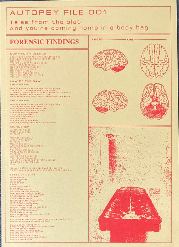 Stiff Meds : Tales From The Slab (LP, Album, dar)