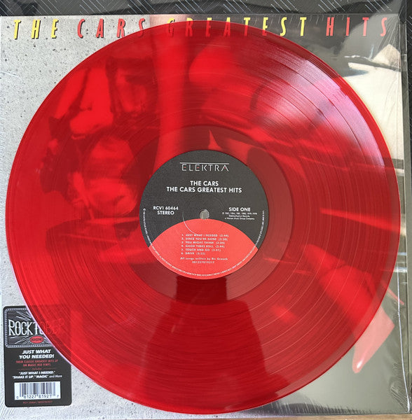 The Cars : Greatest Hits (LP, Comp, Ltd, RE, RM, Red)