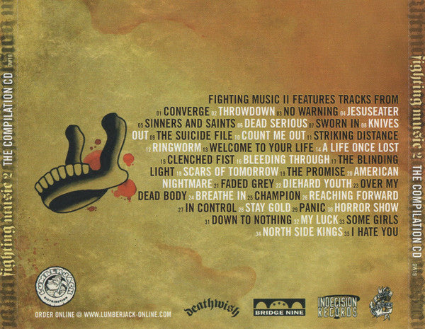 Various : Fighting Music 2 - The Compilation CD (CD, Comp)