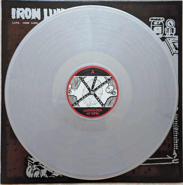 Iron Lung : Life.  Iron Lung.  Death. (12", RM, RP, Sil)