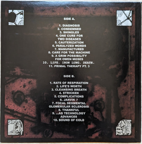 Iron Lung : Life.  Iron Lung.  Death. (12", RM, RP, Sil)