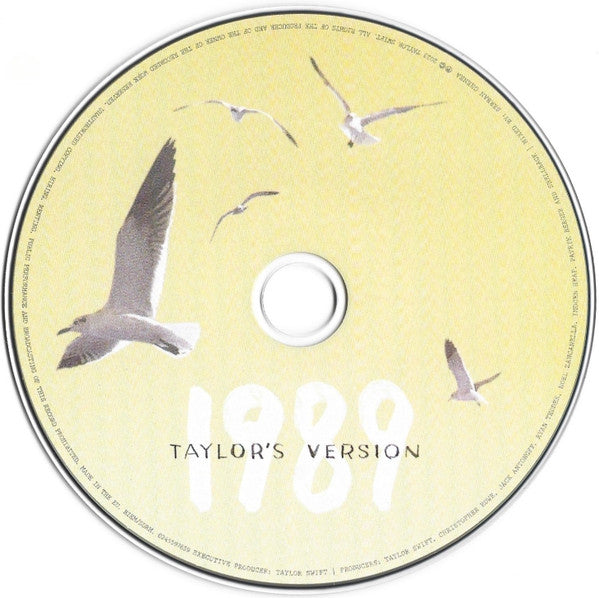 Taylor Swift : 1989 (Taylor's Version) (CD, Album, Dlx, S/Edition, Sun)