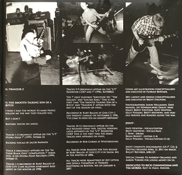 Jesuit : Discography (LP, Comp, Ltd + 7", EP, Ltd, Gre)