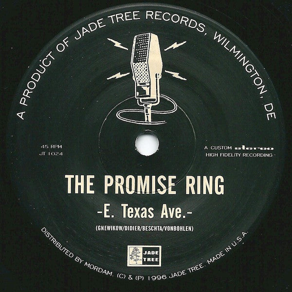 The Promise Ring / Texas Is The Reason : The Promise Ring / Texas Is The Reason (7")
