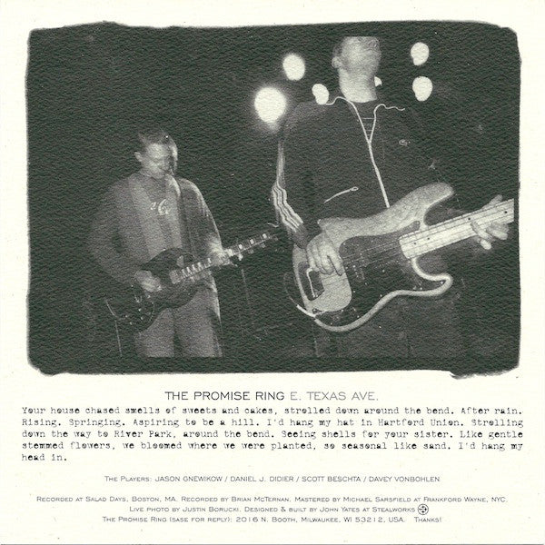 The Promise Ring / Texas Is The Reason : The Promise Ring / Texas Is The Reason (7")