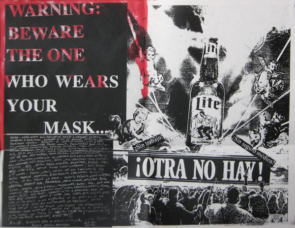 Los Crudos : La Rabia Nubla Nuestros Ojos... (7", Red)