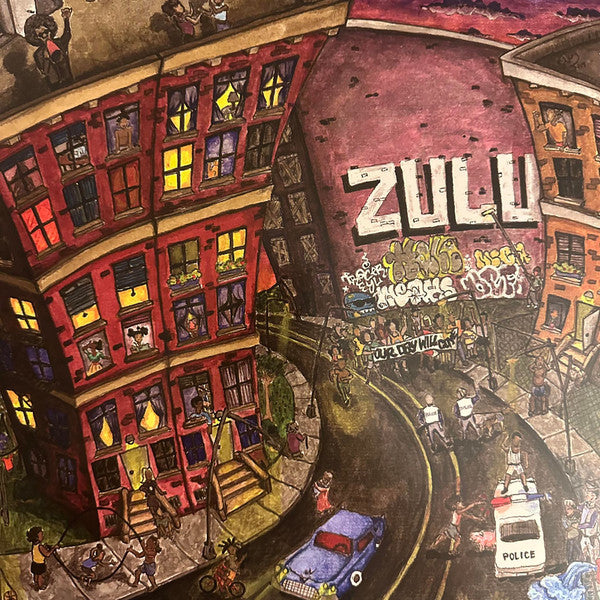 Zulu (39) : My People... Hold On / Our Day Will Come (LP, S/Sided, Comp, RP, Tra)