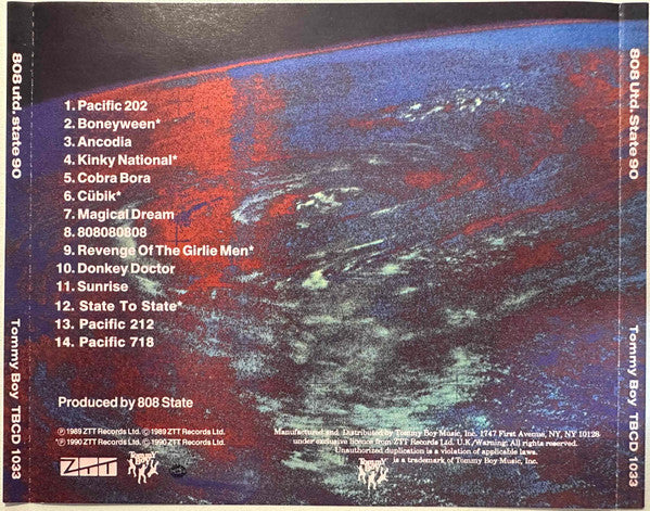 808* : Utd. State 90 (CD, Album)