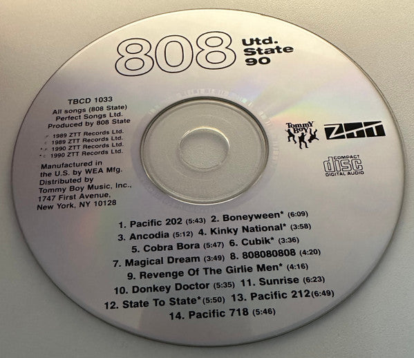 808* : Utd. State 90 (CD, Album)