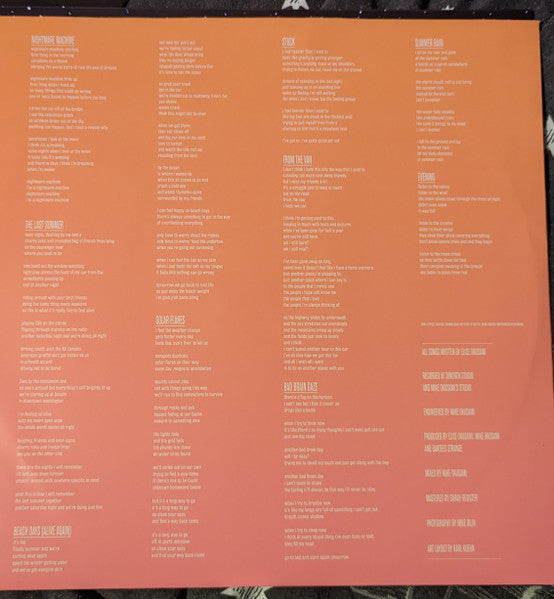 Oceanator : Nothing's Ever Fine  (LP, Album, Ltd, Tra)