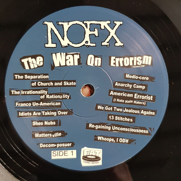 NOFX : The War On Errorism (LP, Album, RE, Blu)