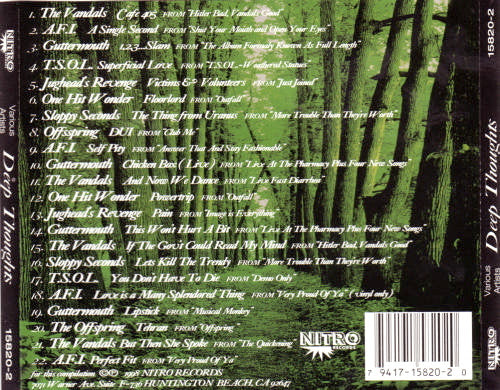 Various : Deep Thoughts (CD, Comp)