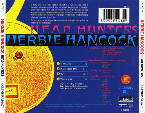 Herbie Hancock : Head Hunters (CD, Album, RE, RM)