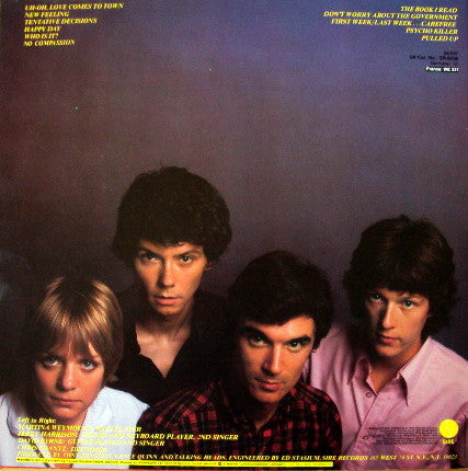 Talking Heads : Talking Heads: 77 (LP, Album, RE)